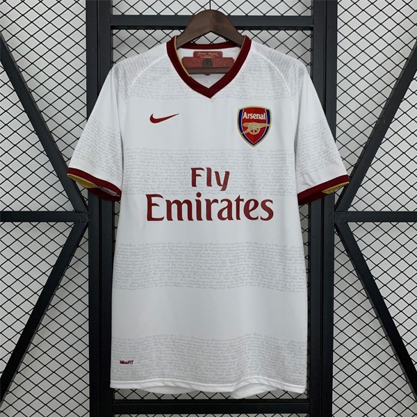Camiseta Arsenal 2ª Retro 2007-2008